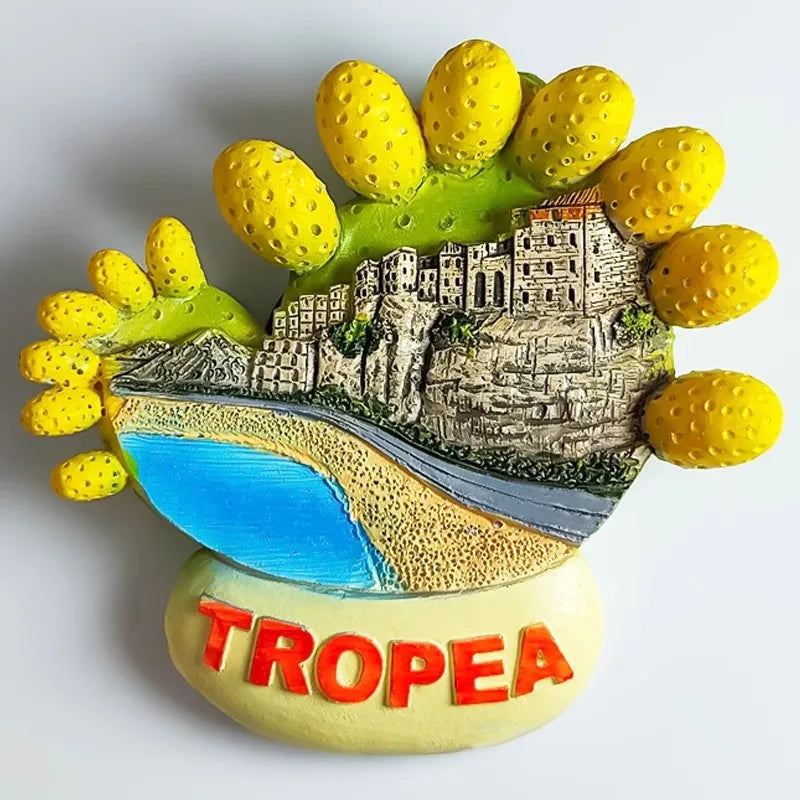 Tropea fridge magnet