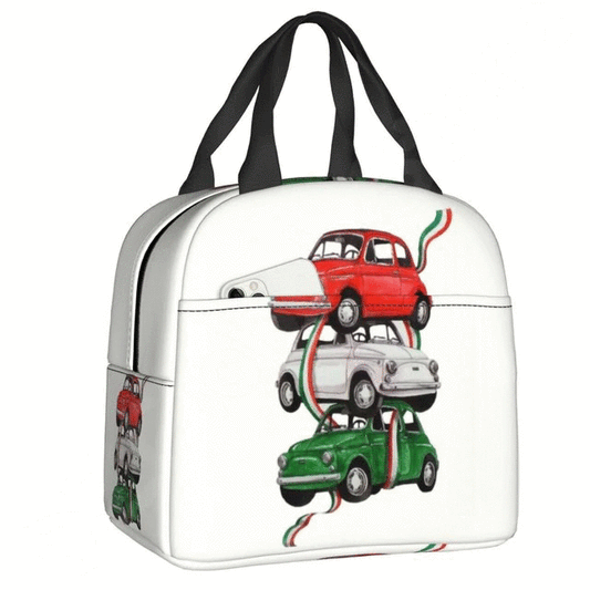 FLAG OF ITALY INSULATED LUNCH BAG